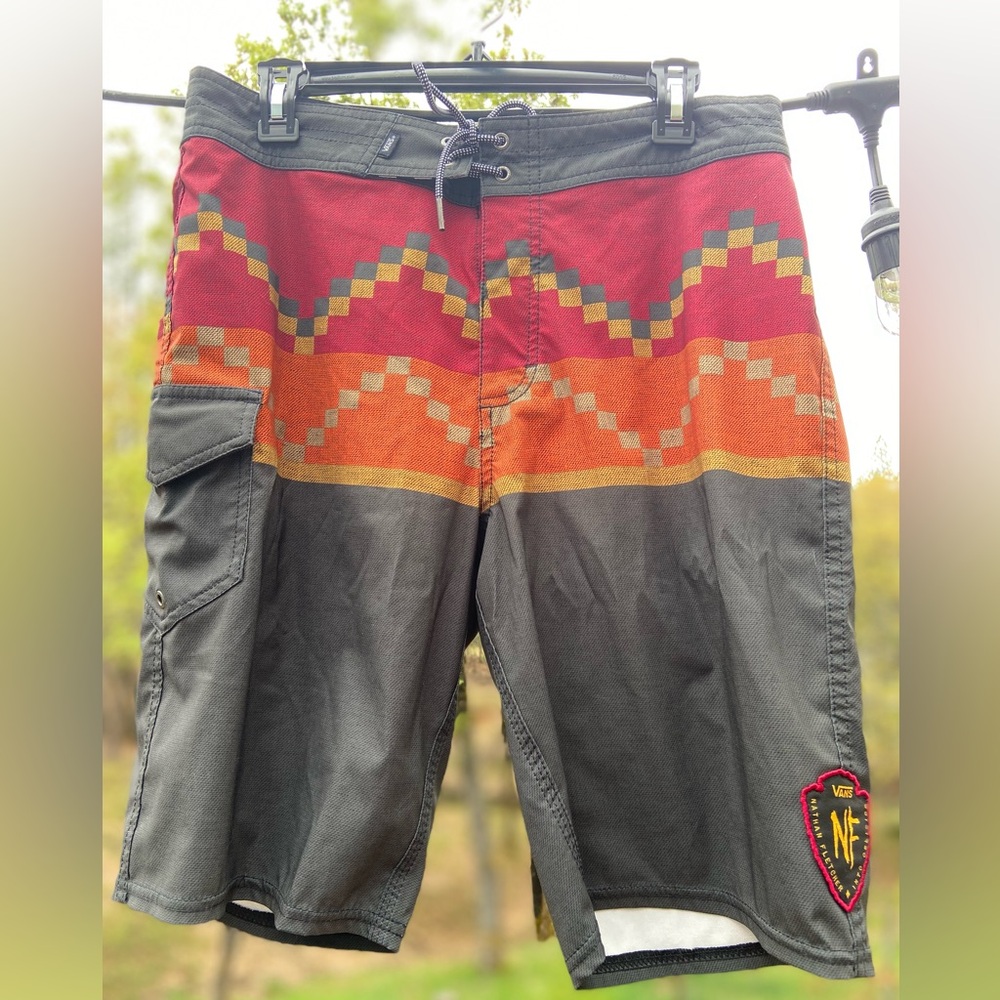 Vans Nathan Fletcher Into Oblivion Board Shorts